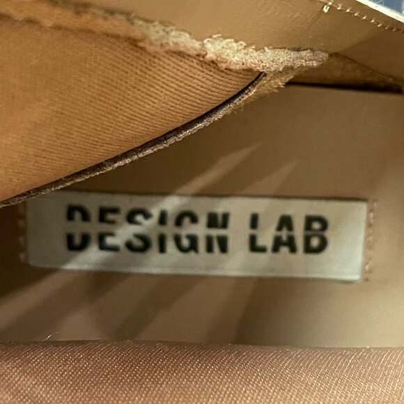 NWOB Design Lab Womens Indy Lace-Up  Faux Shearling Lined Boots Size 9 Tan New - Picture 8 of 8